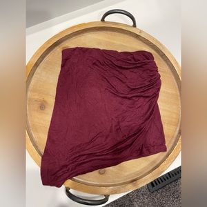 Rue21 Silky Haulter Top Great Condition Maroon Size Small